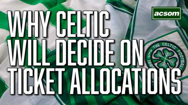 Why Celtic, not Rangers, will decide on a return to previous ticket allocations