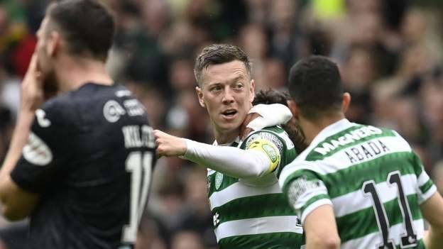 Celtic 2-2 St Mirren: Callum McGregor salvages point for champions despite Curtis Main double