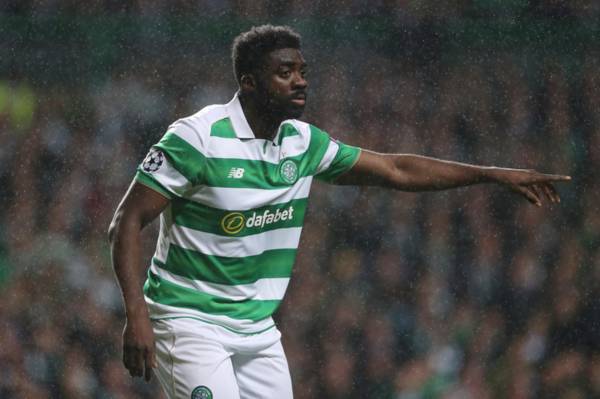 Kolo Toure returns to Celtic Park to take in Saturday match