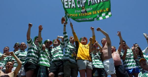 Photos capture Celtic fans at Seville 2003 UEFA Cup Final 20 years on