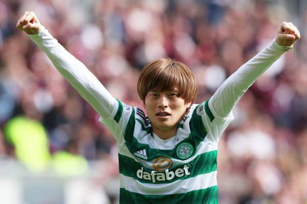 Video: Celtic equalise through excellent strike from Kyogo