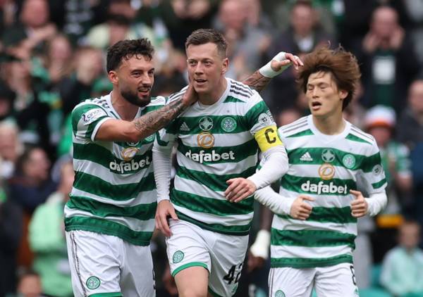 “I am really annoyed with that,” Callum McGregor