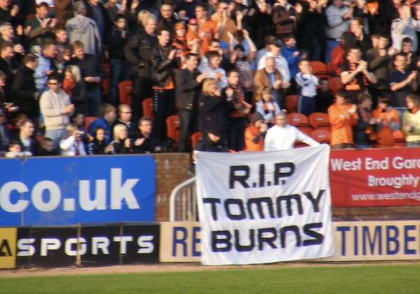 On This Day: Dundee United fans show class in Tommy Burns tribute, excellent Green Brigade display