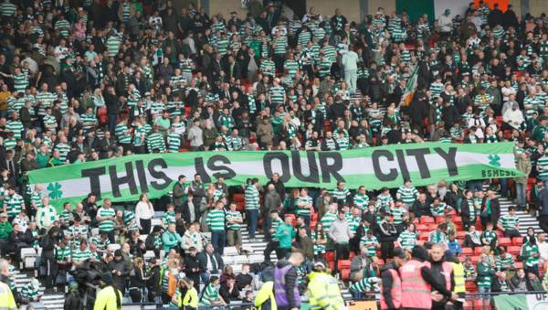 The Celtic support have just outdone themselves again