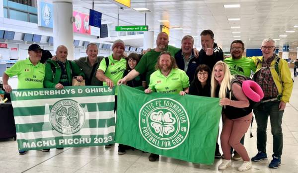 The Wanderbhoys Machu Picchu Trek raises over £22K for Celtic FC Foundation