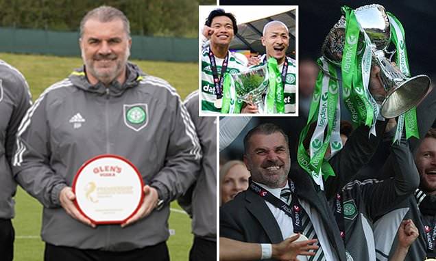 Ange Postecoglou wins Manager of the Season after magnificent Celtic season