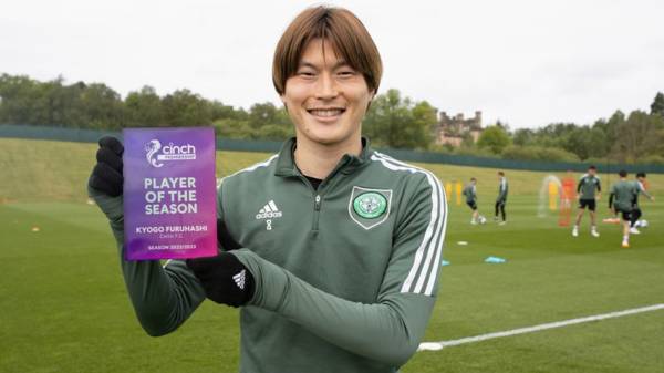 Kyogo is the cinch SPFL Premiership Player of the Season