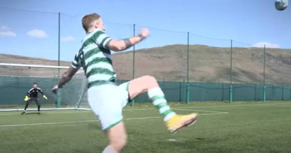 Joe Hart Celtic striker challenge as goalkeeper wows in Ben Foster Lennoxtown task