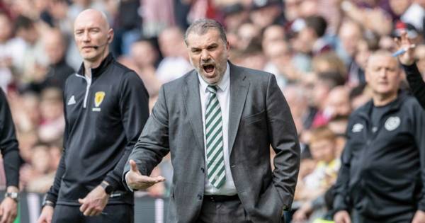 Ange Postecoglou half time Celtic blast revealed that got Tynecastle title party back on track