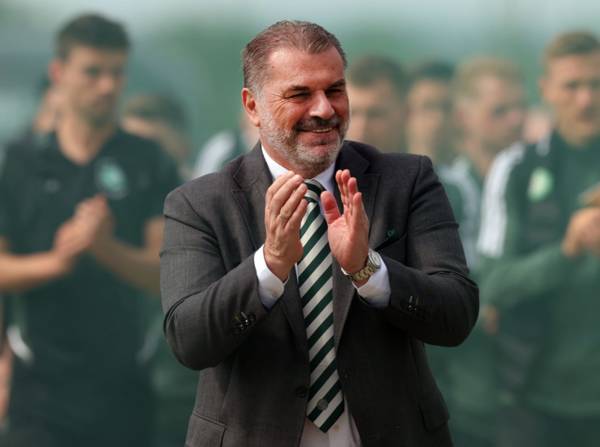 Ange Postecoglou takes dig at Michael Beale in Celtic title speech