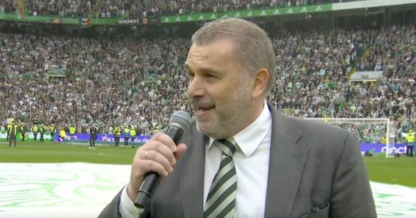 Ange Postecoglou’s Celtic title speech in full as he makes cheeky Michael Beale Rangers ‘lucky’ jibe