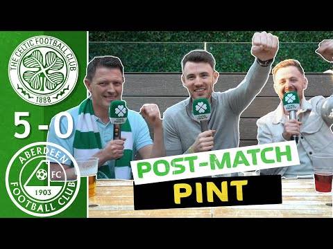 Celtic 5-0 Aberdeen | Post-Match Party