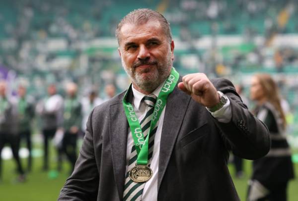 Celtic boss explains why he didn’t mention next season in title speech