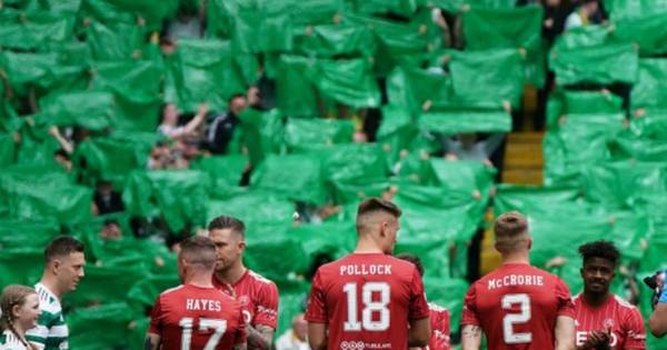 Ross McCrorie shows Rangers allegiances as Aberdeen star turns back on Celtic guard of honour