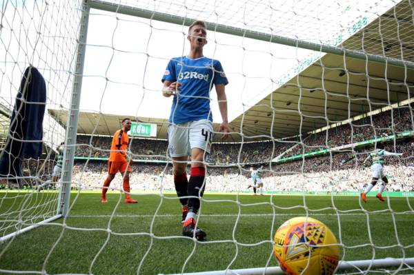 The pain and hurt of Young Ross McCrorie