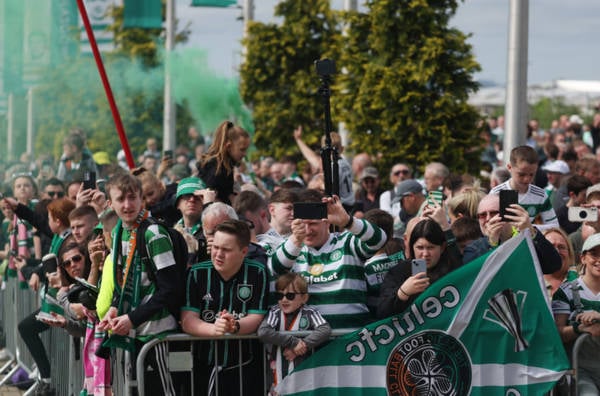 Video: Celtic Merchant City Celebrations in Full Swing