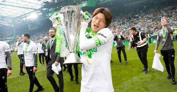 Kyogo misses Celtic SFWA player of year dinner with injury on medical advice as Ange Postecoglou to accept on striker’s behalf