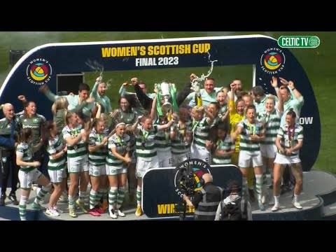 Your 2022/23 Women’s Scottish Cup winners, Celtic!👏🥇