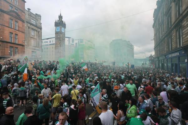 Celtic title celebrations in Glasgow show a city badly prepared