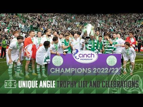 Champions Unique Angle! | Watch as The Bhoys celebrate back to back titles!