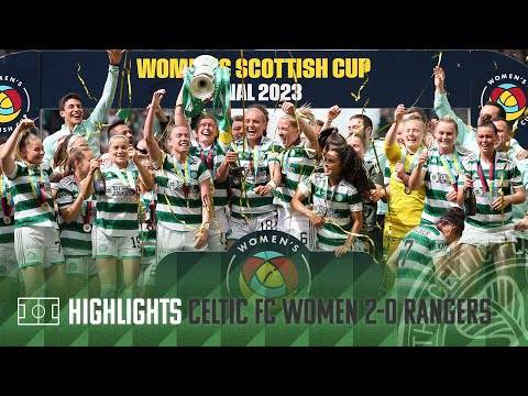 Highlights | Celtic FC Women 2-0 Rangers | Ghirls win back-to-back Women’s Scottish Cups in Derby! 🏆