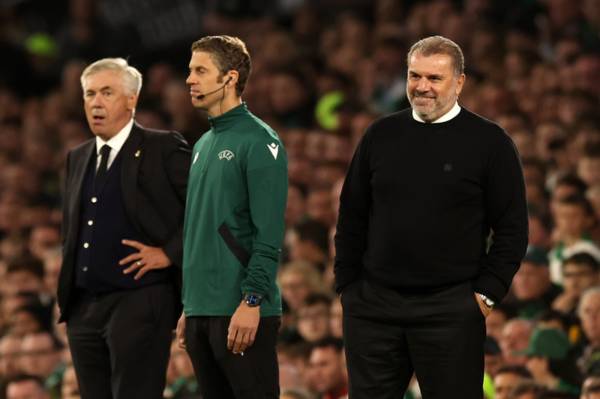 Celtic supporter asks Ange Postecoglou about next season’s Champions League as chatter continues