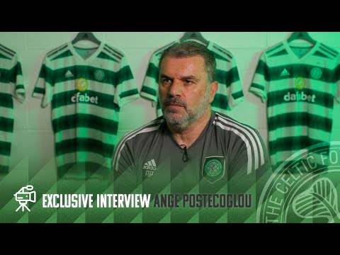 Exclusive Celtic TV Interview: Ange Postecoglou previews the Scottish Cup Final