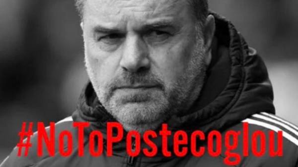 Tottenham fans launch ‘no to Postecoglou’ campaign – and Celtic fans all have the same reaction