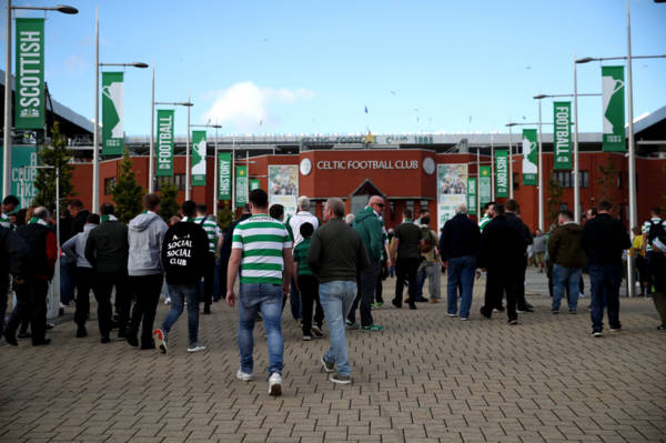 Photo: Tomorrow’s potential treble party plans as club complete work outside Celtic Park