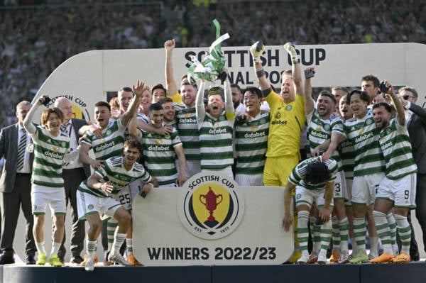 Big scenes at Celtic Park; live stream of treble celebrations with Ange Postecoglou and squad