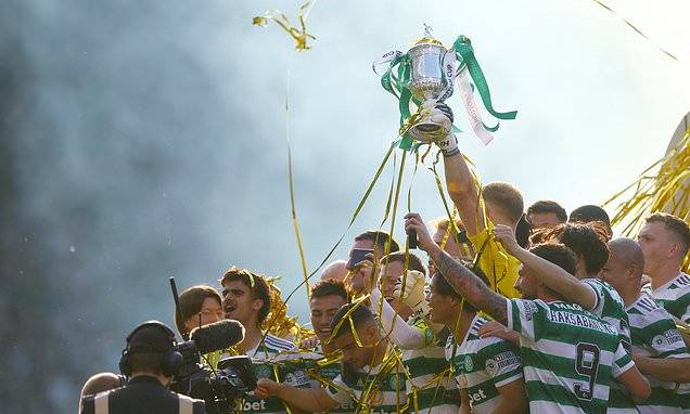 Celtic win the treble as Tottenham target Ange Postecoglou guides his men to Scottish Cup glory