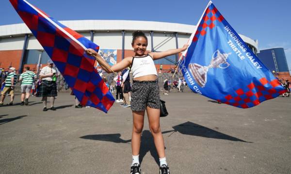 In pictures: Caley Thistle fans descend on Hampden for Scottish Cup final