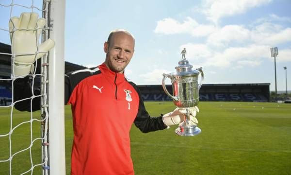 Mark Ridgers recently found Hearts 2012 Scottish Cup winner’s medal – but Caley Thistle victory would mean ‘hell of a lot more’