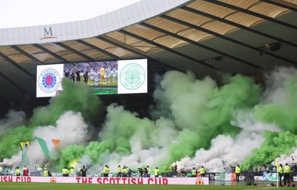 Watch: Celtic Fans Begin March To Hampden