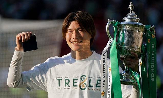 Celtic boss Ange Postecoglou ‘will look to bring forward Kyogo Furuhashi with him to Tottenham’