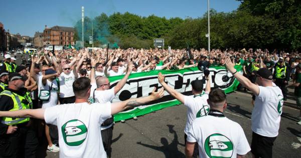 Celtic fans praised by Police Scotland as seven arrests made after Scottish Cup Final