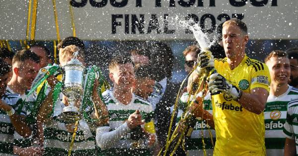 Joe Hart delivers Celtic three word verdict as Hoops lift Scottish Cup and secure historic Treble