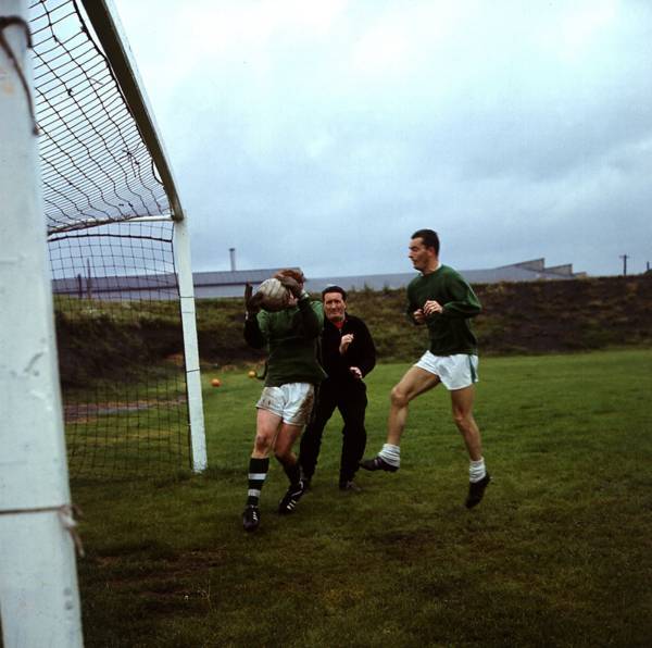 John Fallon pictured at Hampden; incredible Treble stat as Lisbon Lion takes in final