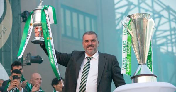 Ange Postecoglou Tottenham ‘top four and trophy in two years’ prediction as ex Celtic striker backs boss