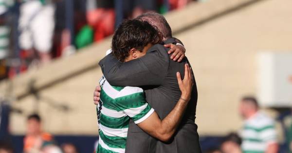 Jota pays tribute to ex Celtic boss Ange Postecoglou as Hoops star pens emotional message