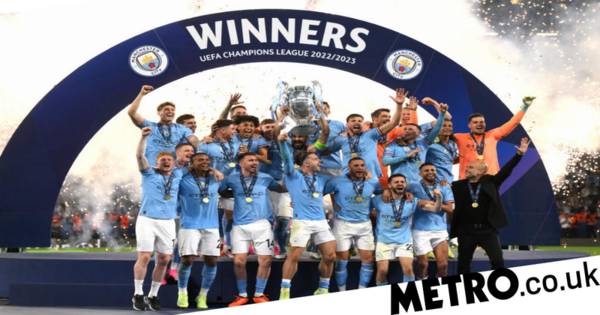 Majestic Manchester City could win the Quadruple next season