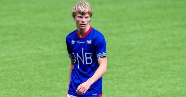 Odin Thiago Holm drops major Celtic transfer hint as striker offers social media clue