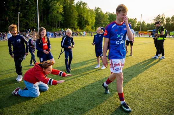 Celtic agree £2.6m deal to sign Odin Thiago Holm from Vålerenga