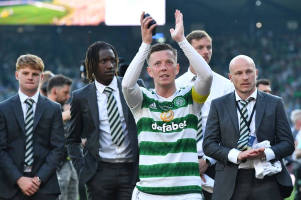 “Marriage made in heaven” – Callum McGregor hails the Celtic fans for Treble celebrations