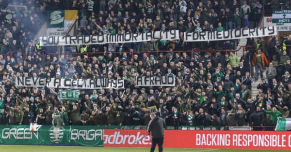 Brendan Rodgers chastised on Celtic return as North Curve ultras regurgitate ‘fraud’ banner