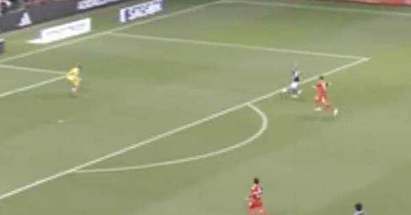 Watch as Daizen Maeda scores to help Celtic teammates Kyogo and Reo Hatate towards Japan win