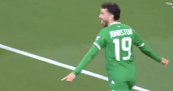 Watch Mikey Johnston bag first Ireland goal as Celtic winger hypes up ‘delight’ over Brendan Rodgers return