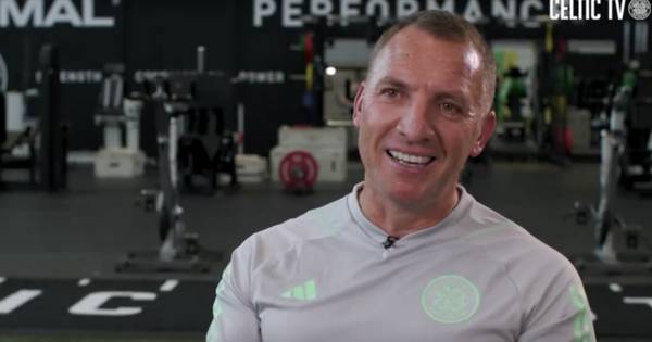 Brendan Rodgers’ first Celtic interview IN FULL as returning boss talks transfer structure and Champions League