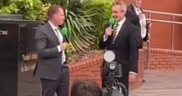 Watch Brendan Rodgers address Celtic fans after unveiling as he delivers ‘see you in May’ line