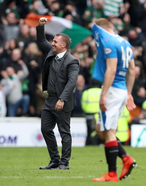 ‘It’s an amazing feeling’: Brendan Rodgers on beating Rangers as the Celtic manager